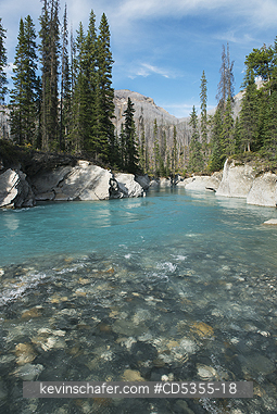 CANADA, BRITISH COLUMBIA: Vermillion River, Kootenay National Park, British Columbia, Canada