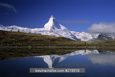 SWITZERLAND: Matterhorn, 4478 meters / 14,776 feet.